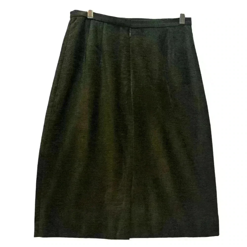 Kasper & Co ASL Vintage Green Viscose Blazer Jacket And Skirt Set Women’s Size 8 - Picture 11 of 16